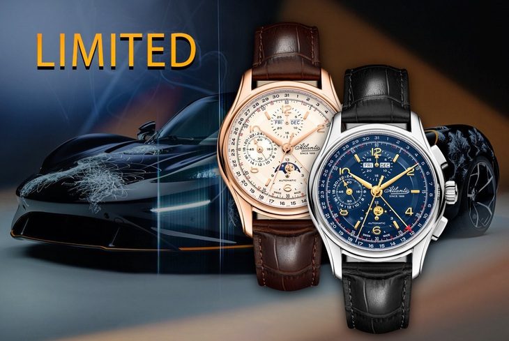 Đồng hồ Atlantic phiên bản giới hạn toàn cầu với ưu đãi 10%